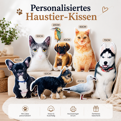 Personalisiertes Haustier-Kissen